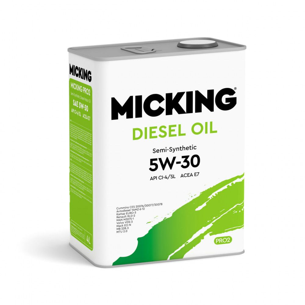 M1198 — MICKING DIESEL OIL PRO2 5W30 API CI4/SL S/S 200л. MICKING