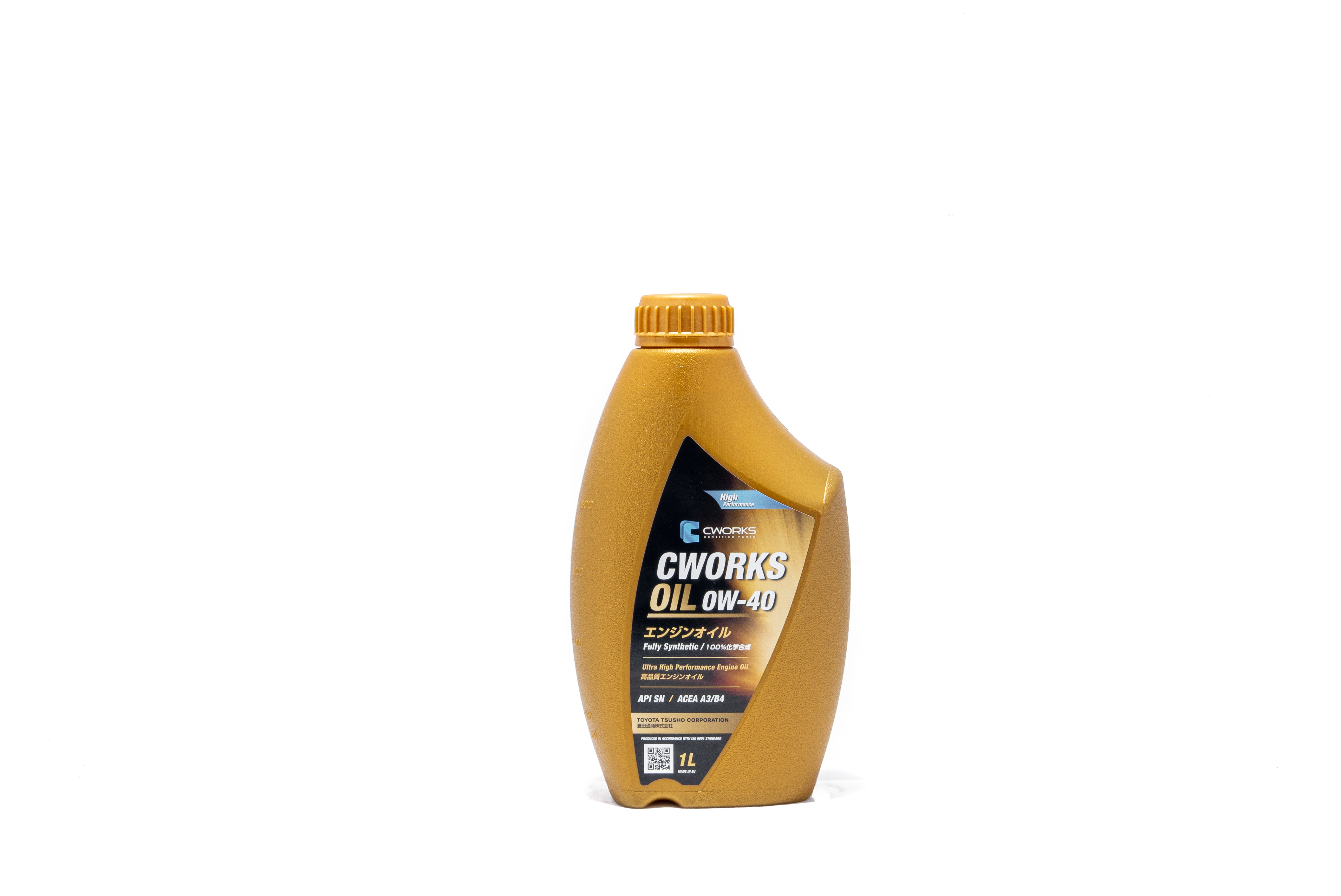 A130R6001 — Масло моторное CWORKS OIL 0W-40 A3/B4, 1L CWORKS