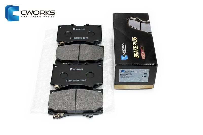 C110180086 — Тормозные колодки передние CWORKS