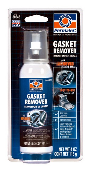80645 — Очиститель Удалитель пригоревших прокладок и герметиков аэрозоль 113г PERMATEX