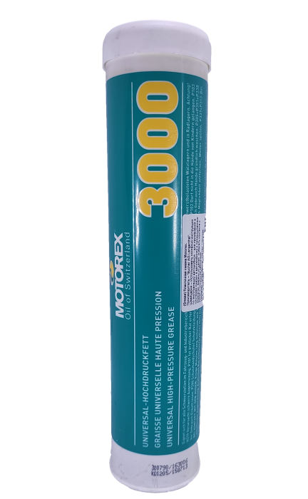 300790 — MOTOREX смазка GREASE 3000 CARTRIDGE (400G) MOTOREX