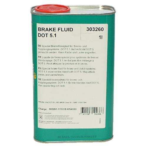 303261 — MOTOREX жидкость тормозная BRAKE FLUID DOT 5.1 (1л) MOTOREX