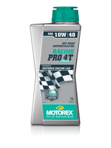 308257 — MOTOREX мото масло моторное RACING PRO 4T 10W40 (1л.) MOTOREX