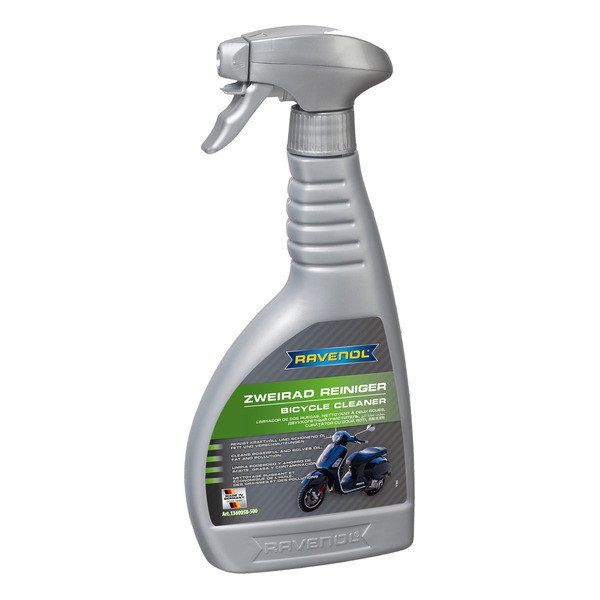 136005850005000 — Очиститель 2-х колесной техники 0,5л RAVENOL