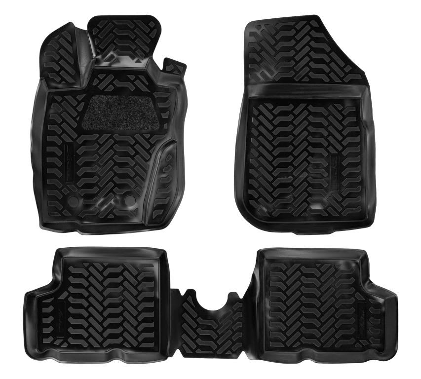 ACMPS54 — Ковры в салон (3D с подпят.) для Renault Duster 4WD (11-15) компл. 4 шт., (крепеж), выс. борт, полим AIRLINE
