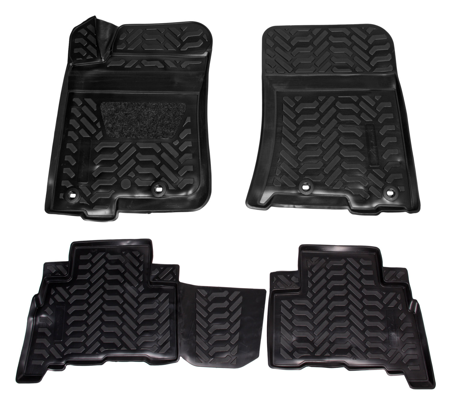ACMPS80 — Ковры (3D с подпят.) для Toyota Prado (09-) 4 шт., выс. борт, полимер., черн. AIRLINE