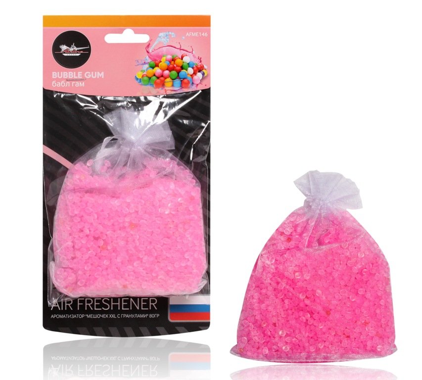 AFME146 — Ароматизатор мешочек XXL с гранулами 80гр арбузная свежесть (AIRLINE) AIRLINE