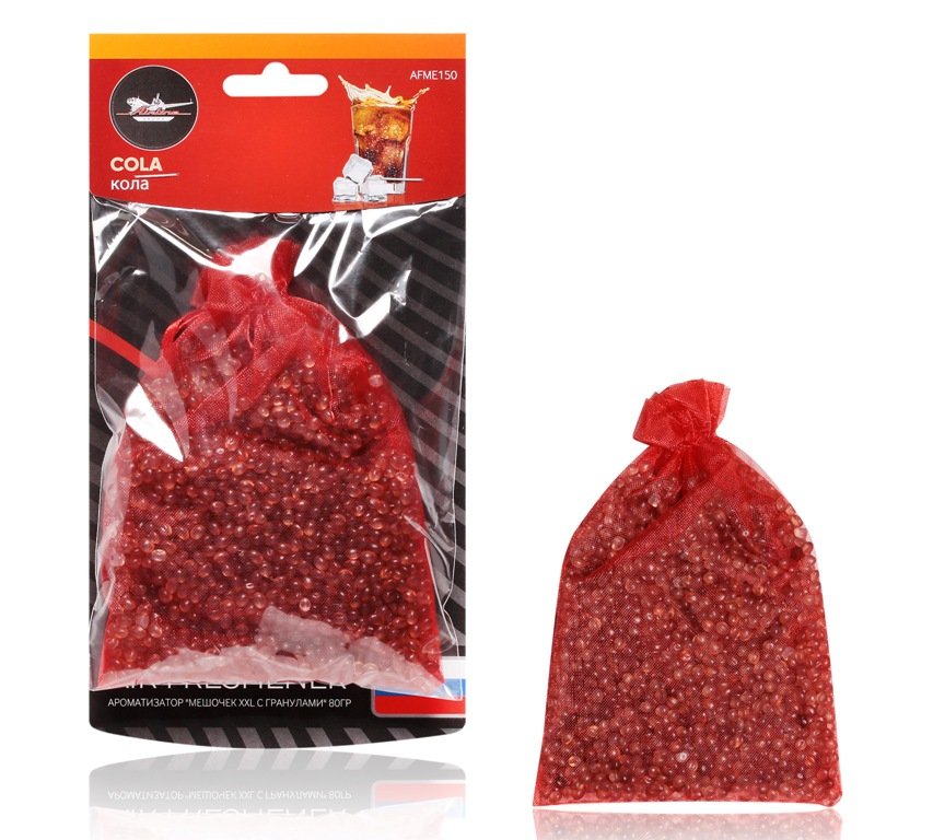 AFME150 — Ароматизатор мешочек XXL с гранулами 80гр арбузная свежесть (AIRLINE) AIRLINE