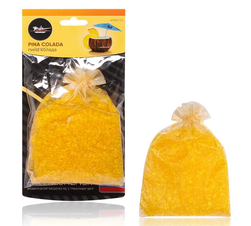 AFME152 — Ароматизатор мешочек XXL с гранулами 80гр арбузная свежесть (AIRLINE) AIRLINE