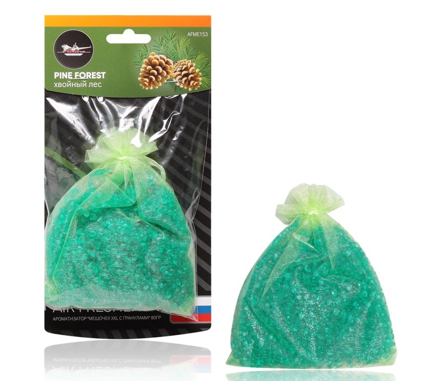 AFME153 — Ароматизатор мешочек XXL с гранулами 80гр арбузная свежесть (AIRLINE) AIRLINE