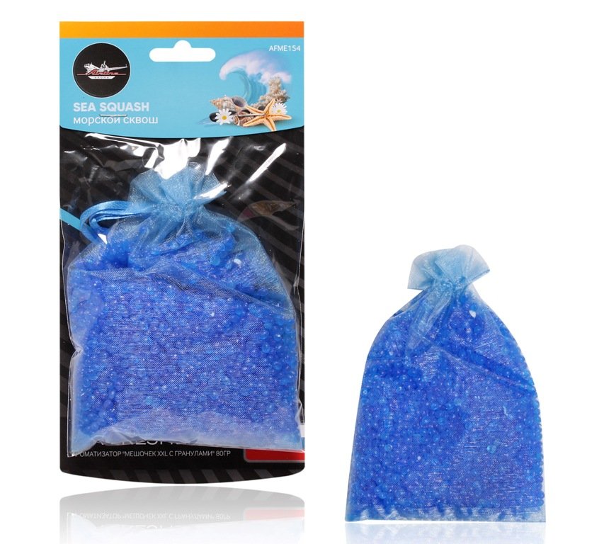 AFME154 — Ароматизатор мешочек XXL с гранулами 80гр арбузная свежесть (AIRLINE) AIRLINE