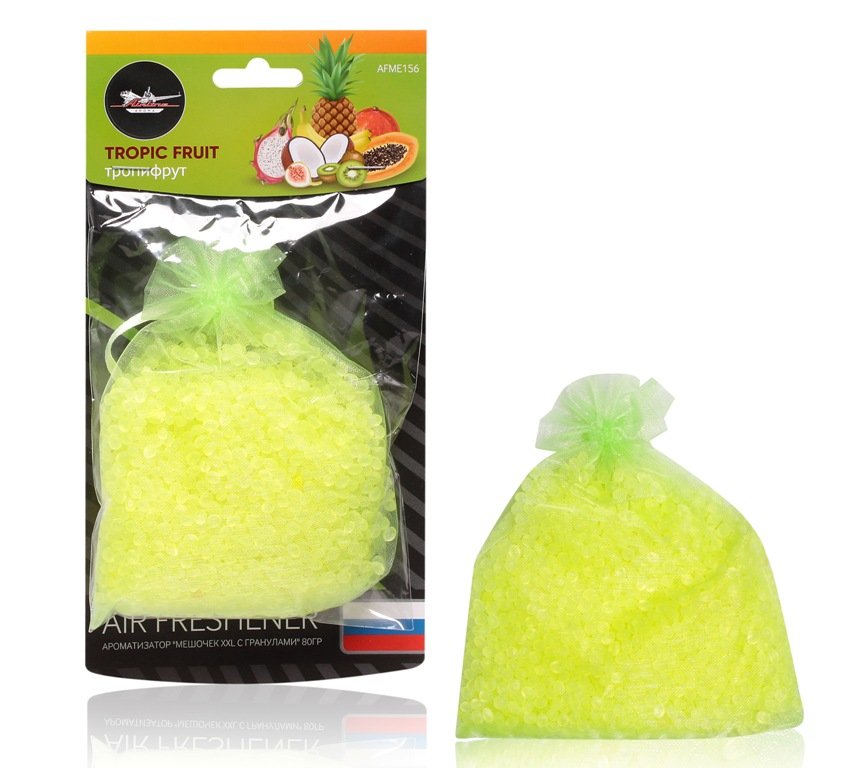 AFME156 — Ароматизатор мешочек XXL с гранулами 80гр тропифрут AFME156 AIRLINE