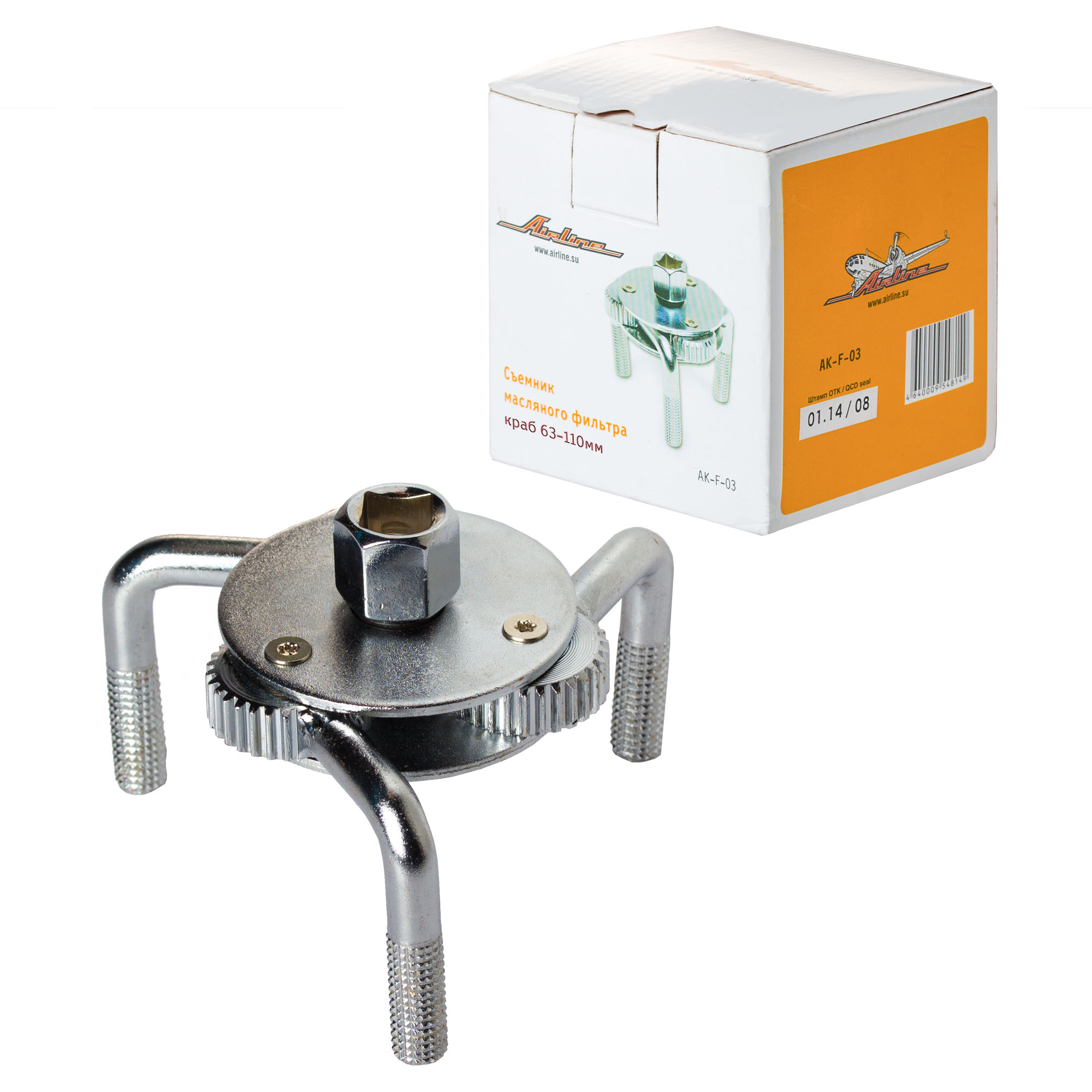 AKF03 — Съемник масл. фильтра (краб) AIRLINE
