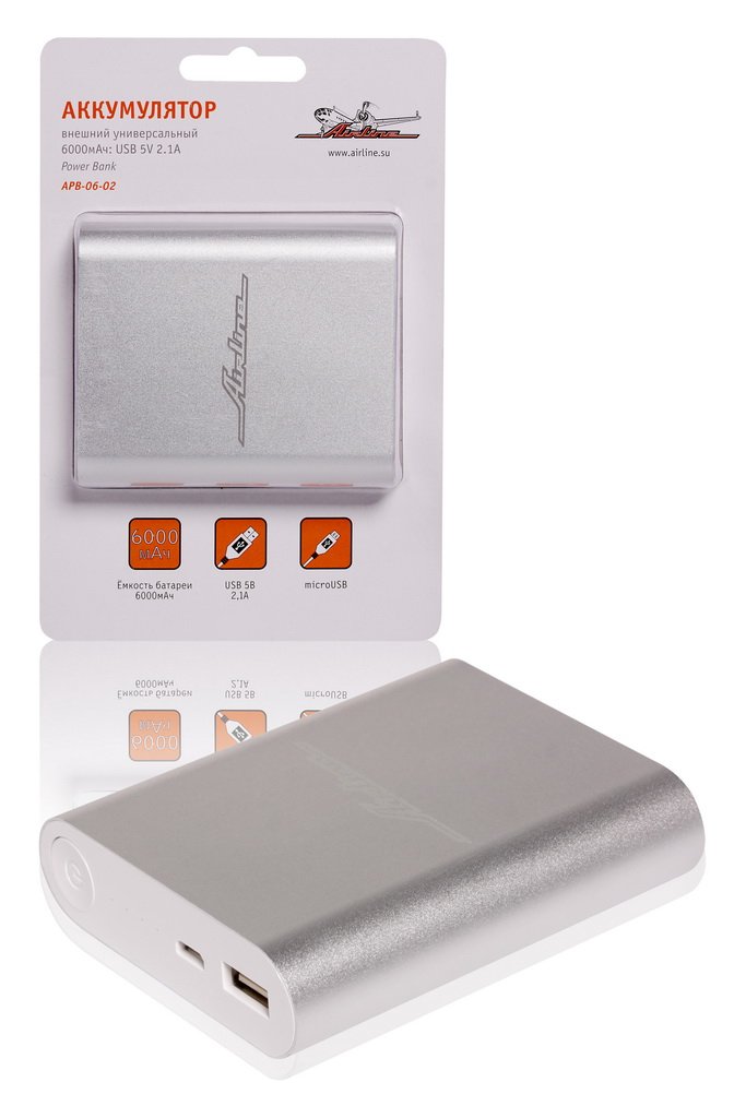 APB0602 — Аккумулятор внешний универсальный 10 000MAH (TYPE C) LECAR AIRLINE