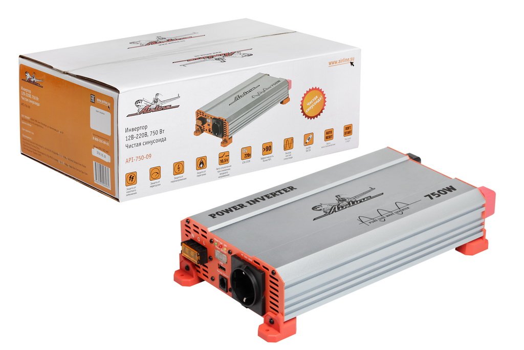 API75009 — Инвертор в  чистый синус AIRLINE