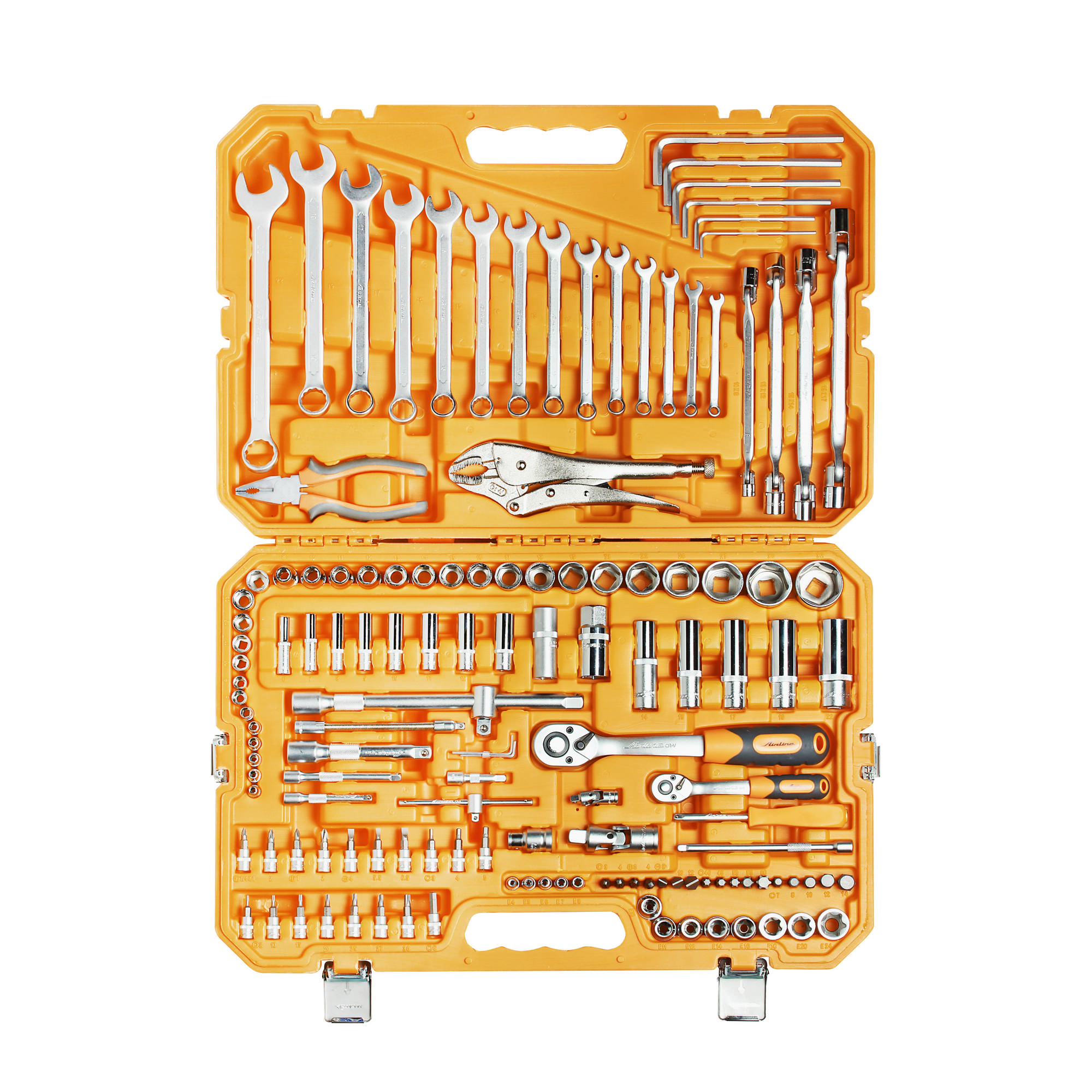 AT13710 — Набор инструментов универсальный 137 предметов, пласт.кейс (AT-137-10) AIRLINE