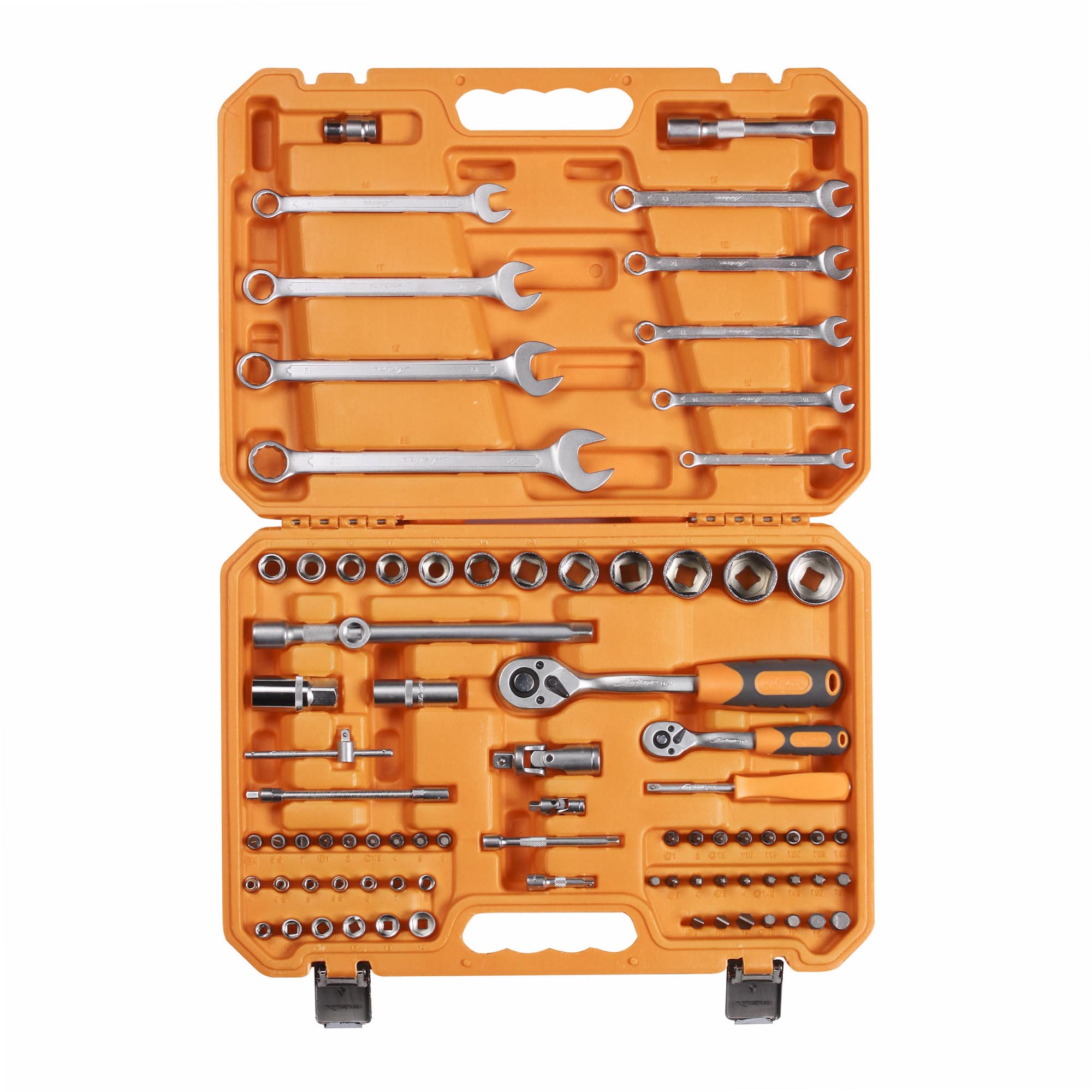 AT8241 — Набор инструментов Набор инструментов универсальный 82 предмета, пласт.кейс (AT-82-41) AIRLINE