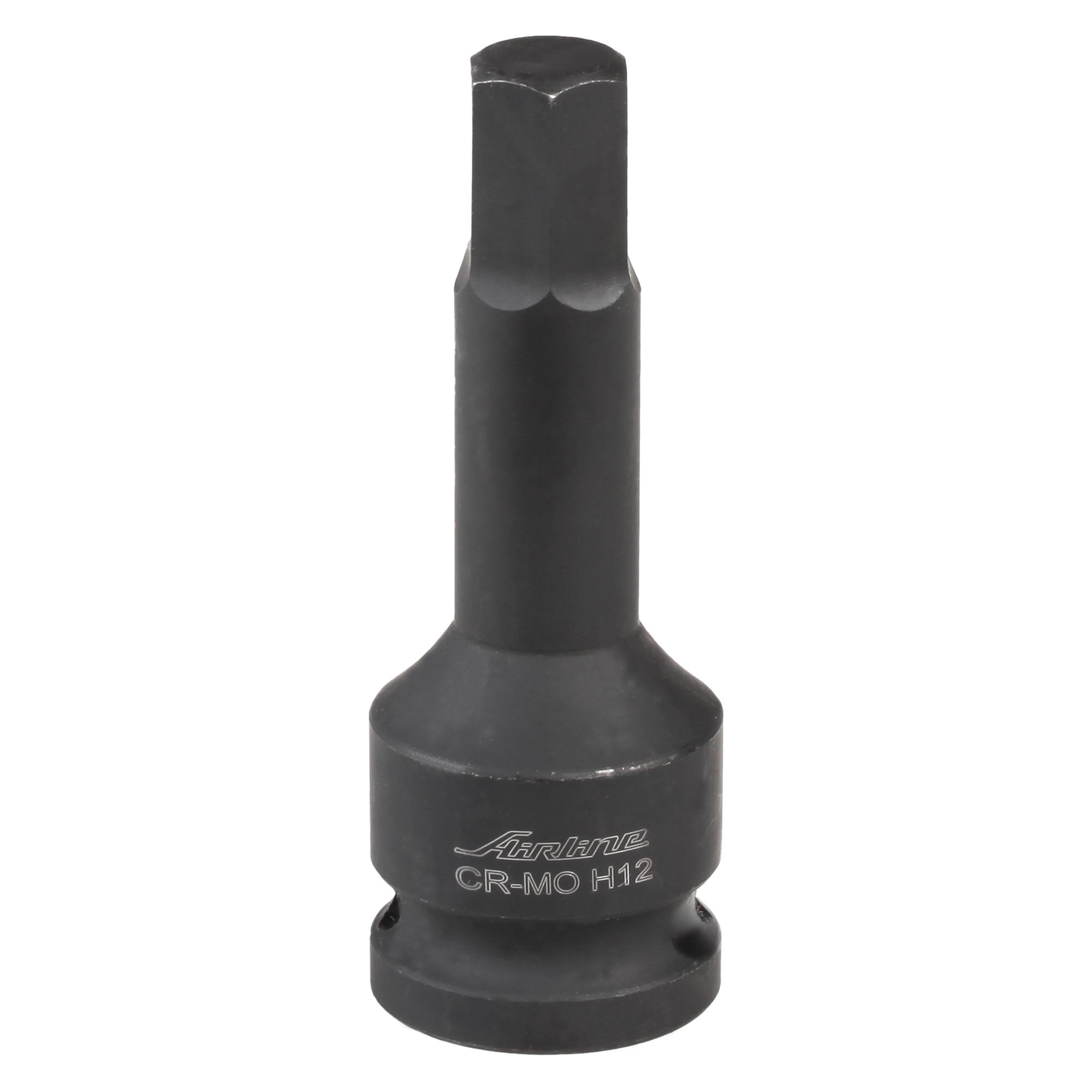 ATAS009 — Головка ударная торцевая 1/2 DR внешний шестигранник H12 (ATAS009) AIRLINE