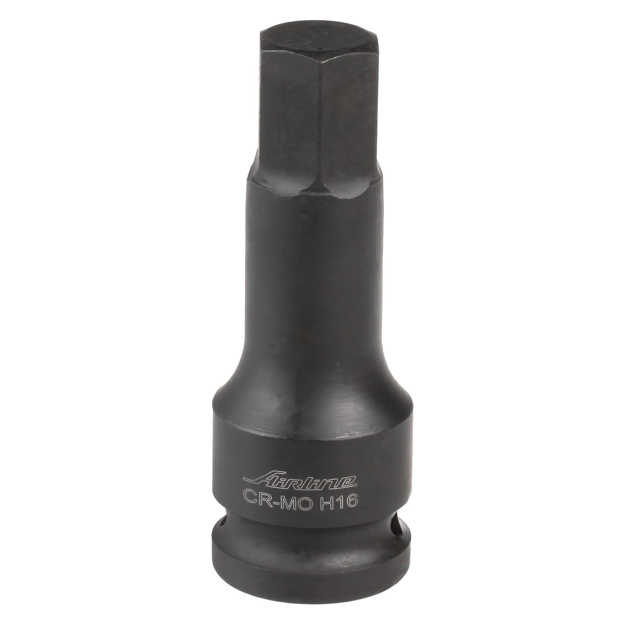 ATAS013 — Головка ударная торцевая 1/2 DR внешний шестигранник H16 AIRLINE