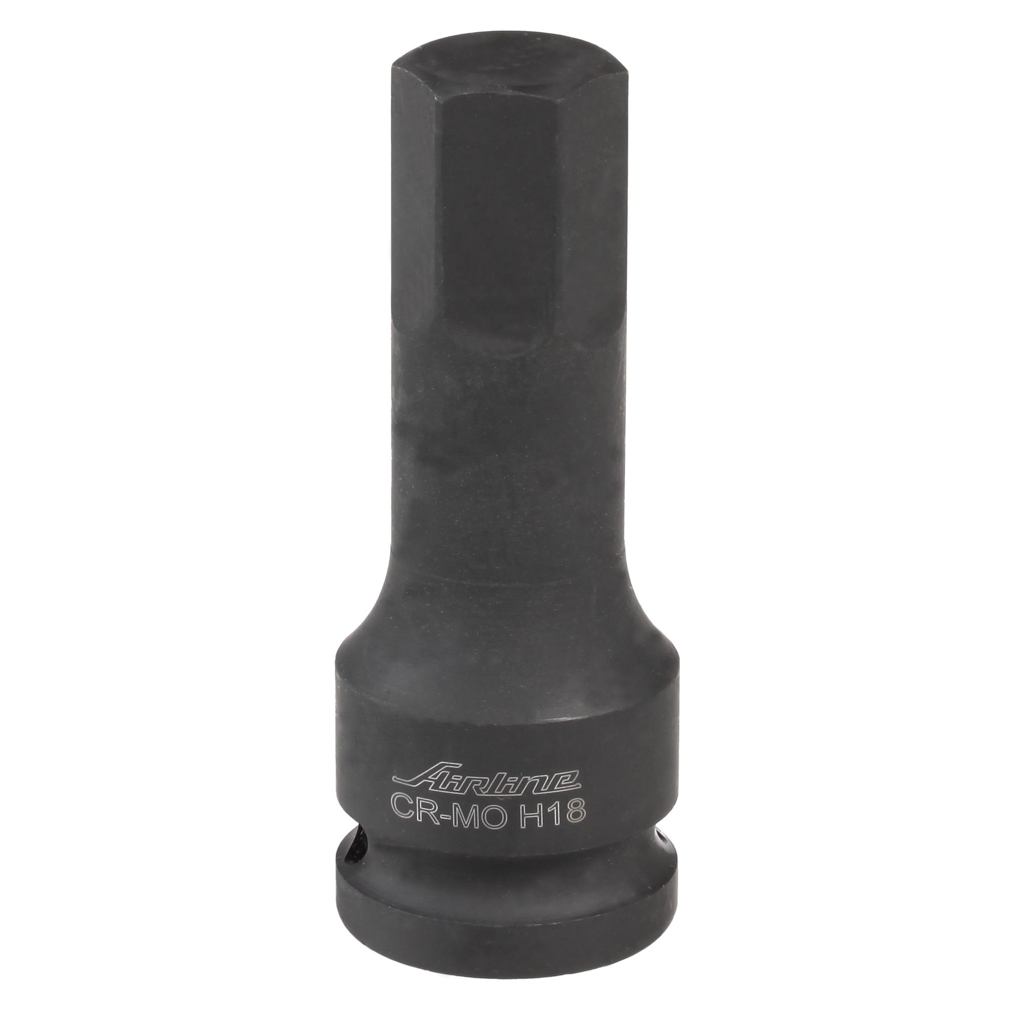 ATAS015 — Головка ударная торцевая 1/2 DR внешний шестигранник H18 AIRLINE