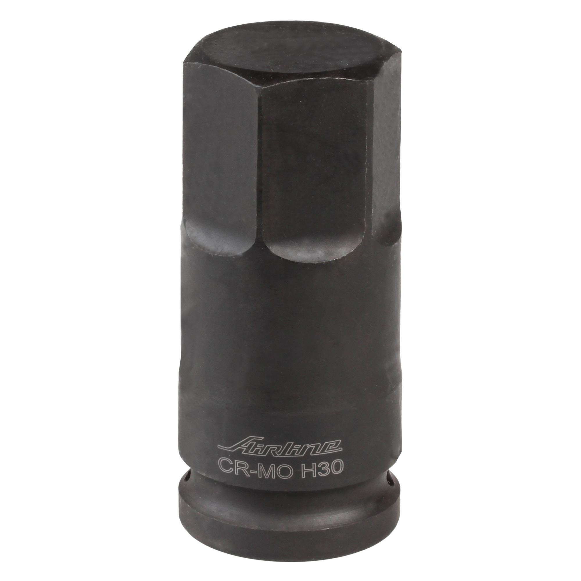 ATAS021 — Головка ударная торцевая 1/2 DR внешний шестигранник H30 (ATAS021) AIRLINE