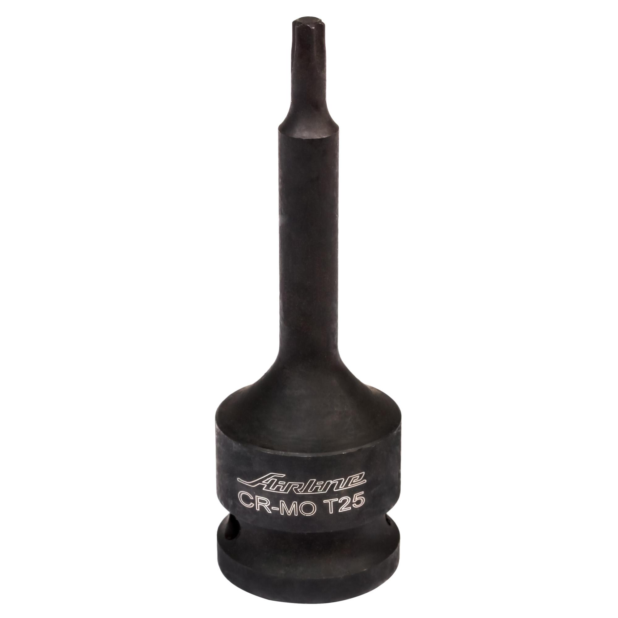 ATAS023 — Головка ударная торцевая 1/2 DR внешний TORX T25 (ATAS023) AIRLINE