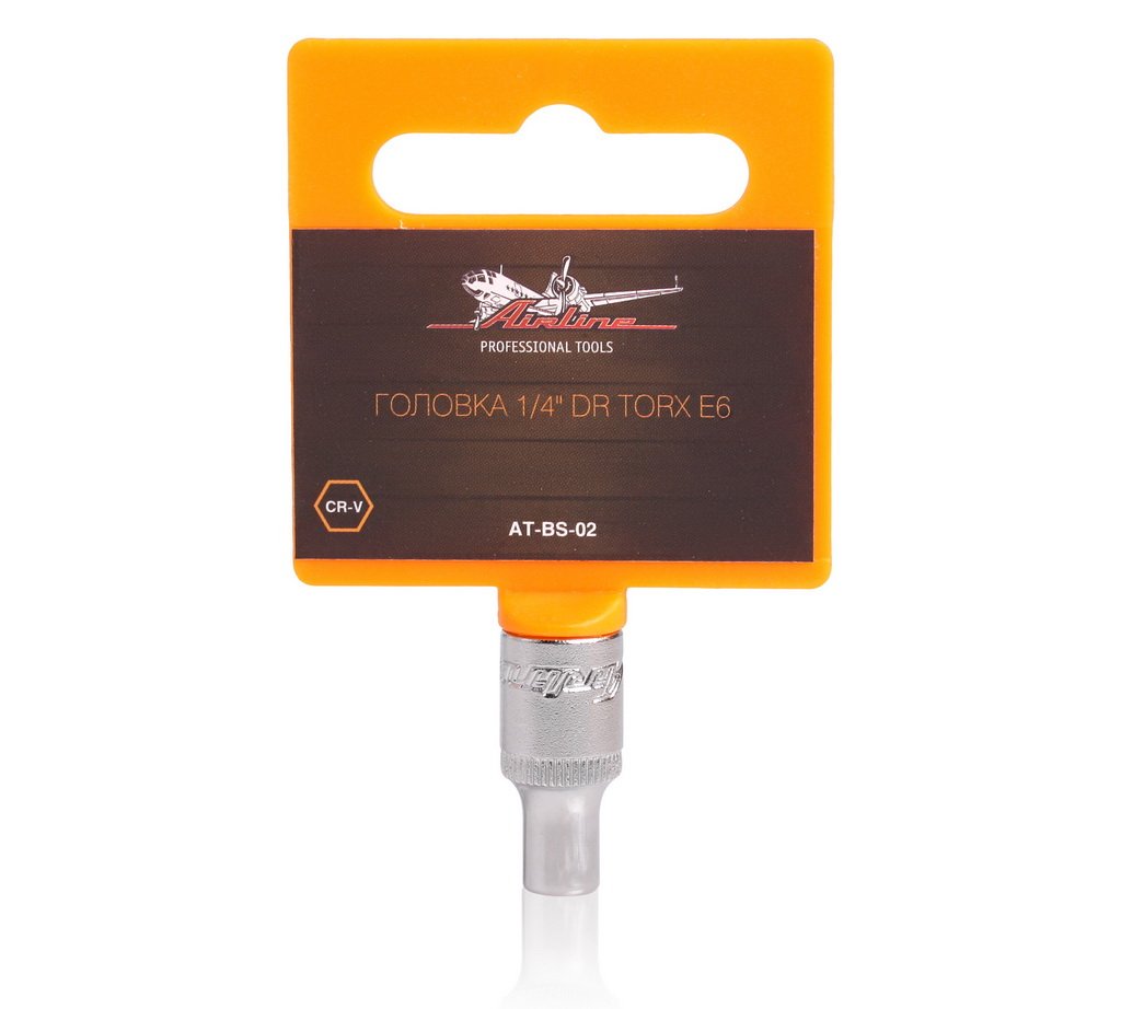 ATBS02 — Головка 1/4 DR TORX E6 AIRLINE