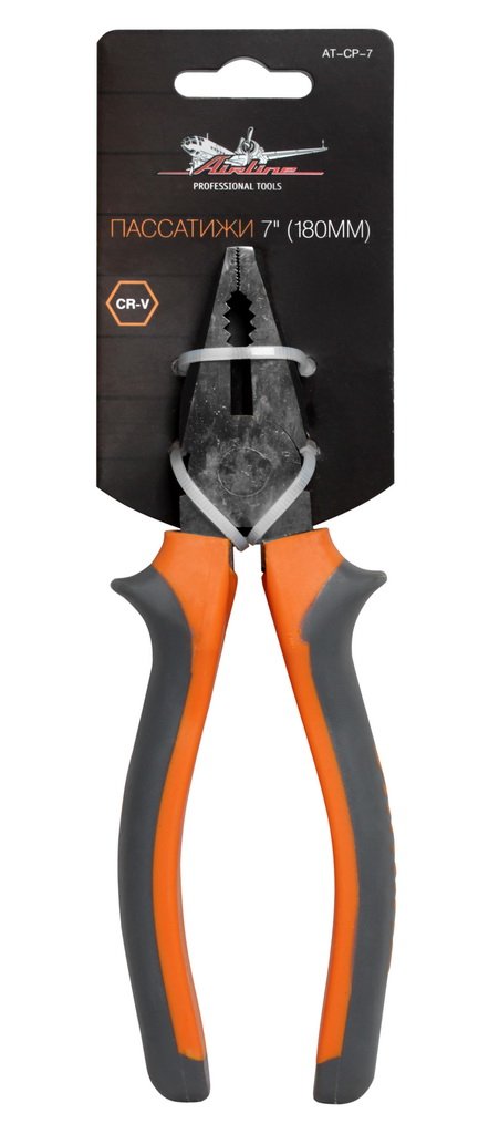 ATCP7 — Пассатижи 7 (180мм) (AT-CP-7) AIRLINE