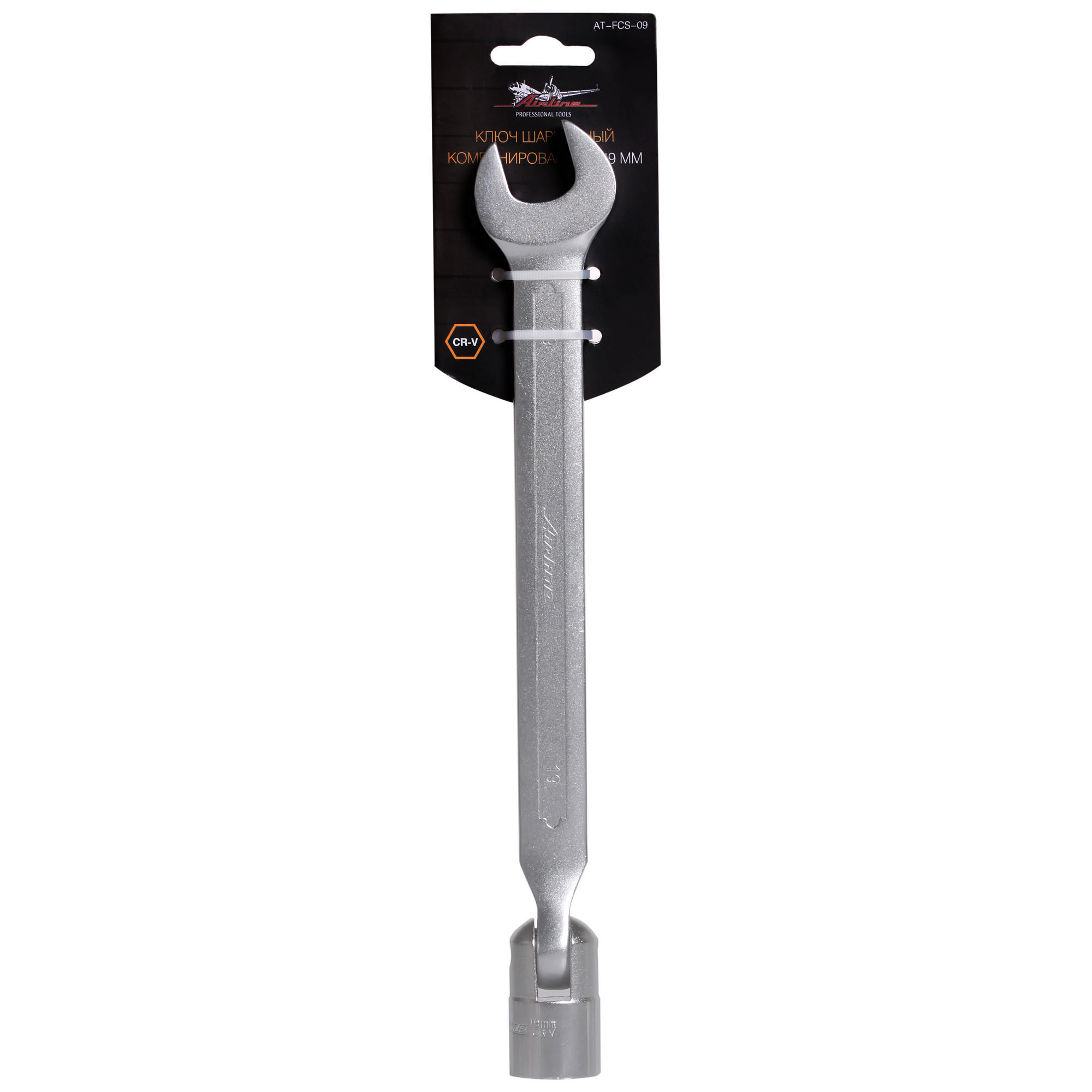 ATFCS09 — Ключ шарнирный комбинированный 19мм AIRLINE