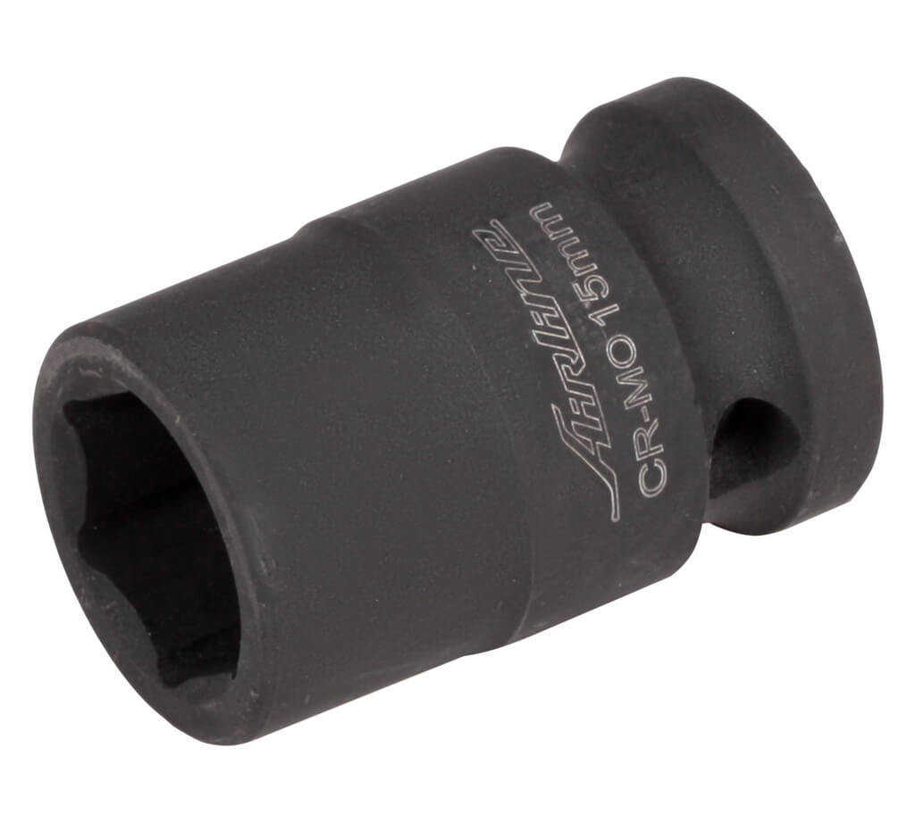 ATIS1208 — Головка ударная торцевая 1/2 DR шестигранная 15мм (AT-IS12-08) AIRLINE