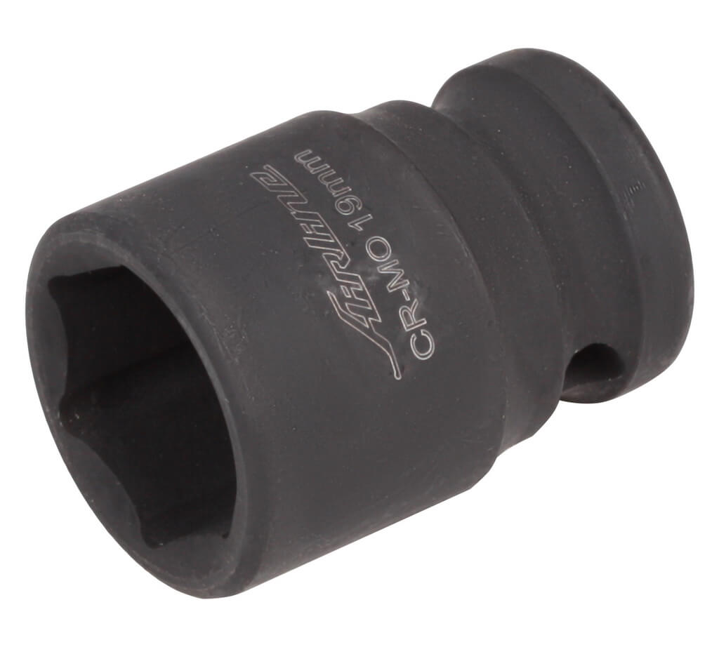 ATIS1212 — Головка ударная торцевая 1/2 DR шестигранная 19мм L=38 мм (AT-IS12-12) AIRLINE