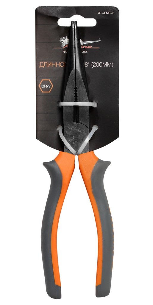 ATLNP8 — Длинногубцы (утконосы) 160 мм прямые (AIRLINE) AIRLINE