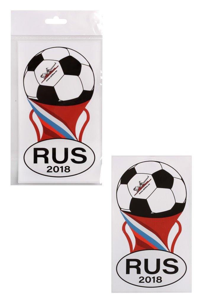 AZNCW01 — Знак RUSкубок, чм 18, наружный, самоклеящийся (15080 мм), в уп 1шт AIRLINE