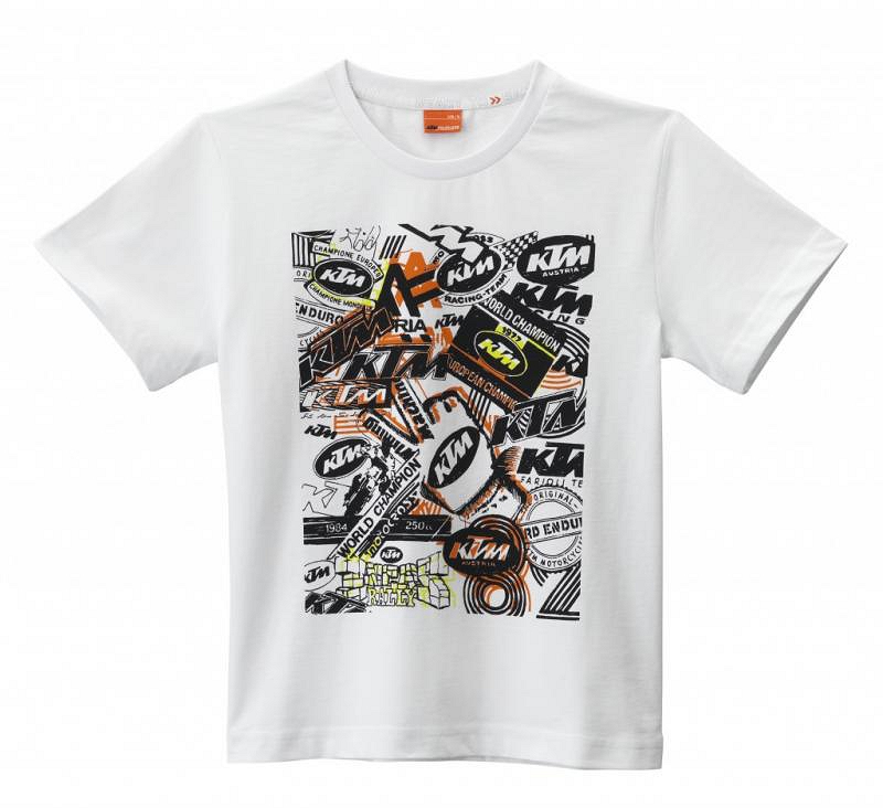 3PW15963 — ФутболкадетскаяKIDSDRAWINGSTEE KTM