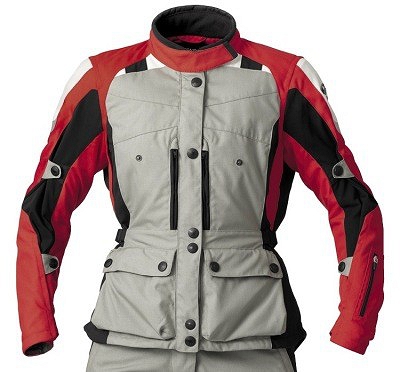 76138541259 — Куртка GS Dry, жен., grey/red, 46 BMW