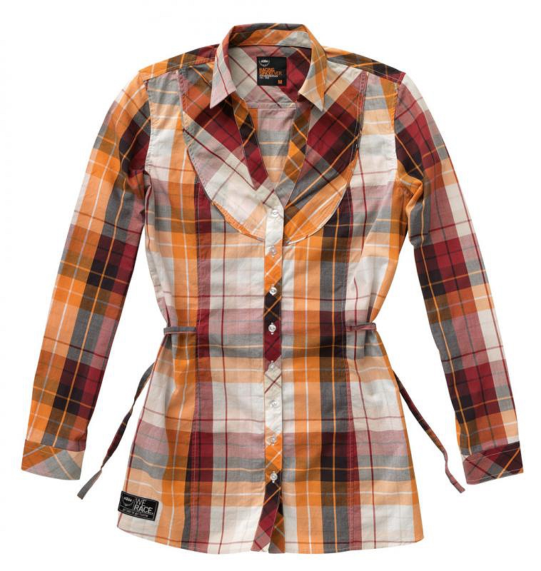 3PW13832 — РубашкаGIRLSCHECKEREDBLOUSE KTM