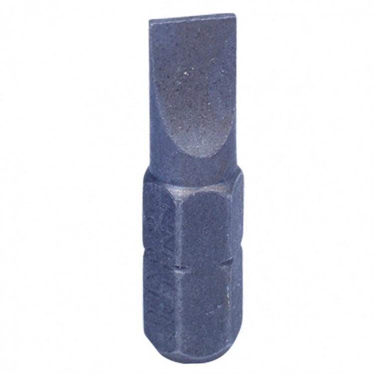 102506S1 — Вставка(бита)торцевая1/4,SLOTTED,6х1.0мм,L=25мм KINGTONY
