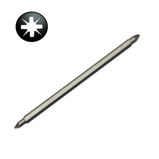 122D34 — 122D341/4жалоотвёртки,двустороннееPZ.3XPZ.4,L=165ммFORCE,шт FORCE