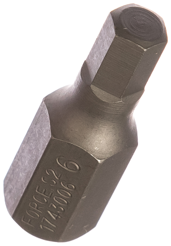 1743006 — Вставка 6мм 1/2" 6-гран Тайвань FORCE