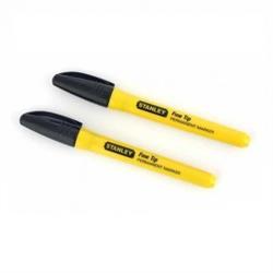 047316 — Stanley Маркер Stanley с заостренным наконечником, цвет черный, 2 шт 0-47-316 STANLEY