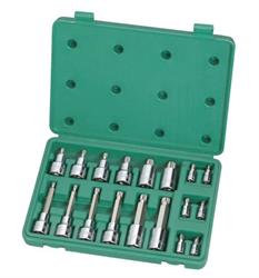 09051 — БитыPHILLIPS&SPLINE(METRIC),набор18предметов SATA