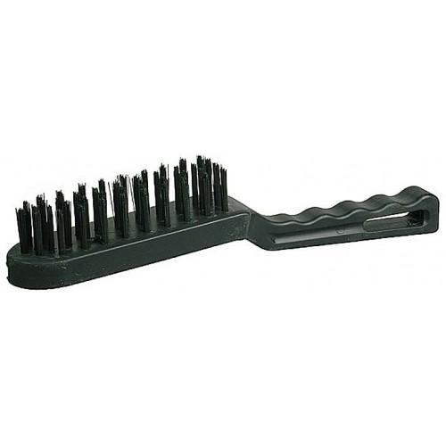 350114Z01 — Щетка зубр эксперт проволочная стальная большая с пластмассовой ручкой  4 ряда ЗУБР