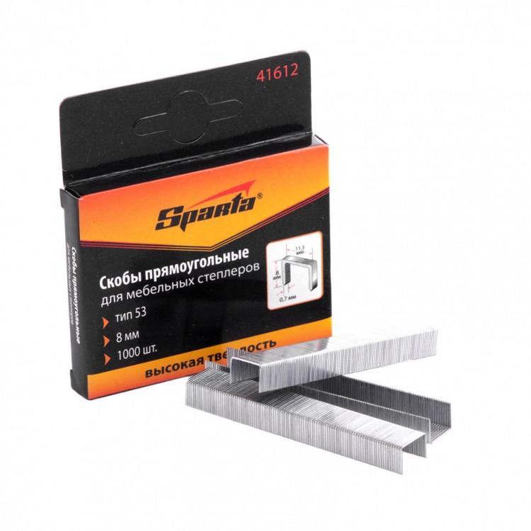 41612 — Скобыммдлямебельногостеплератипшт SPARTA
