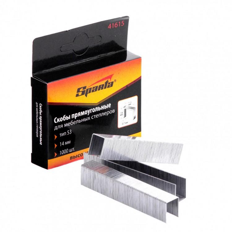 41615 — Скобы для ебельного степлера ип  SPARTA