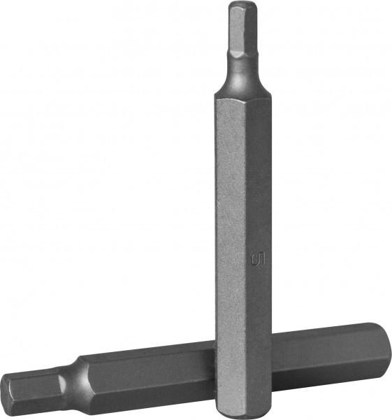 571208 — Вставкабита 10 мм DR шестигранная, H8, 75 мм OMBRA