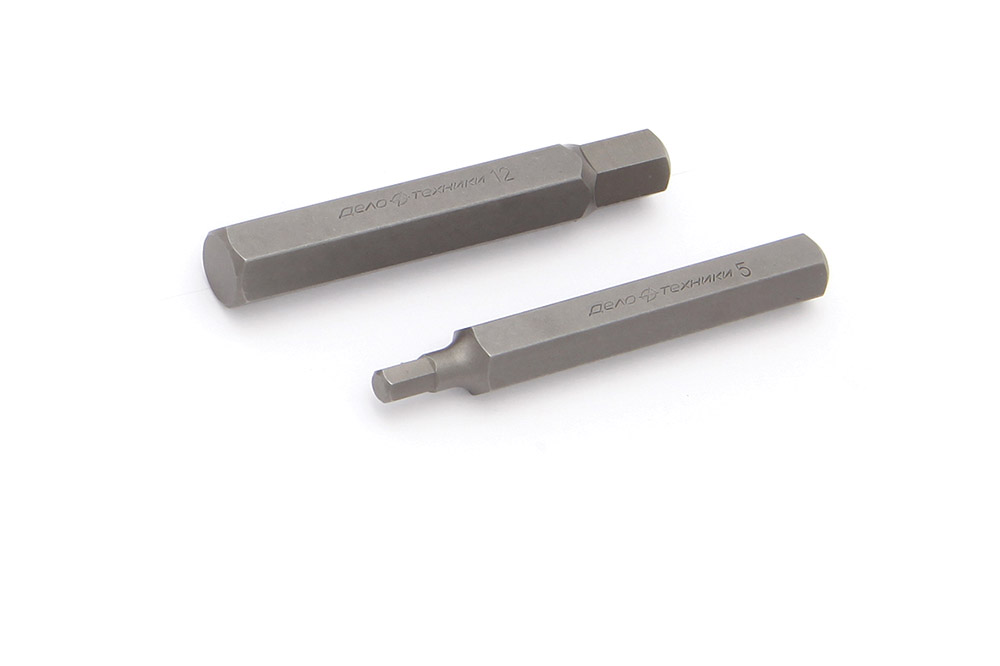 626507 — Бита вставка шестигранная 7мм 3/8 длина 75мм VETTLER ДЕЛО ТЕХНИКИ