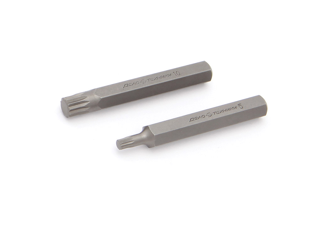 626708 — Вставка 38  SPLINE M8, длина 75 мм ДЕЛО ТЕХНИКИ