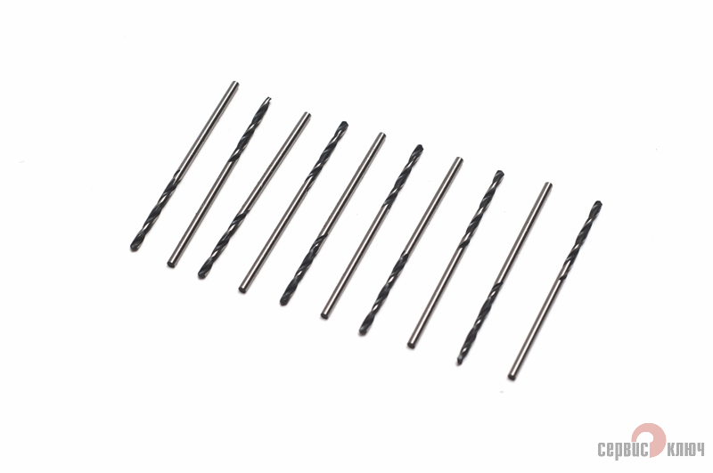 72220 — Сверло по металлу 2,0 мм сервис ключ (10 шт) СЕРВИС КЛЮЧ