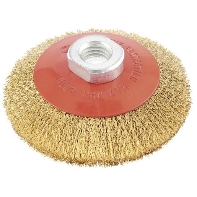 74612 — Щетка для ушм арелка витая проволока MATRIX