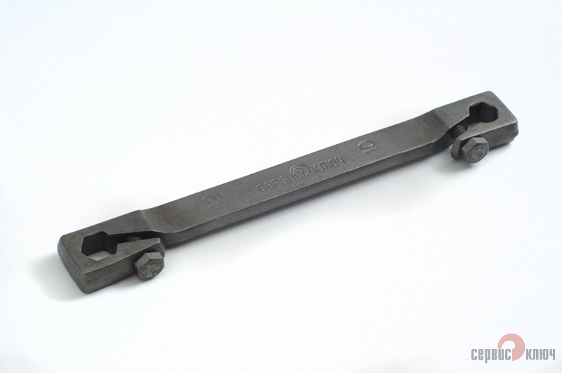 77761 — Ключ прокачной 10х12 стяжной Сервис ключ 77761 СЕРВИС КЛЮЧ